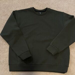 NoBull Women's Dark Green Crewneck Sweatshirt